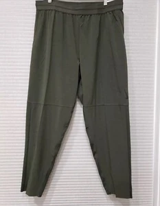 Nike Yoga Pants CU7378 Training Work Out Gym Fitness Run Activewear Olive XL - Picture 1 of 9