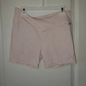 Justice Girls 16/18 XL Dance/Gymnastics Shorts Pink, EUC - Picture 1 of 1