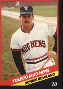 1988 Toledo Mud Hens CMC #22 Donnie Rowland