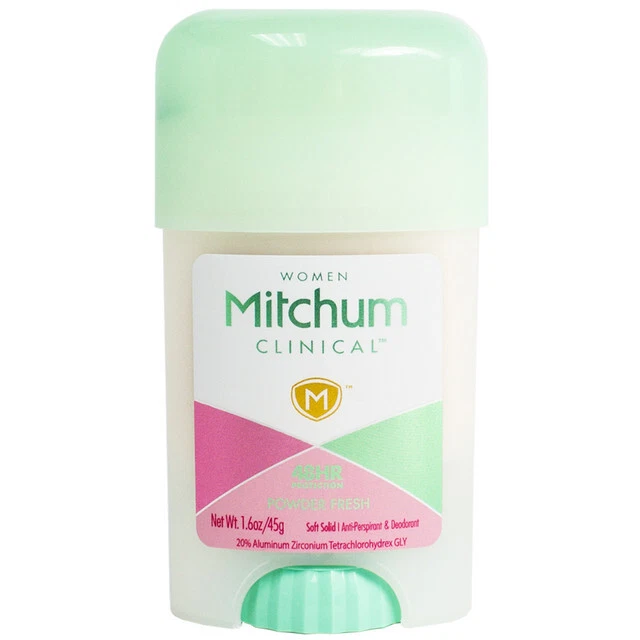 Mitchum Women Clinical Soft Solid Anti-Perspirant & Deodorant 1.6 oz - Powder Fr - Image 1 of 1