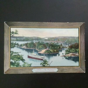 THOUSAND ISLANDS, NY * FROM THE PALISADES ~ THOUSAND ISLAND PARK * UNPOSTED  - Picture 1 of 9