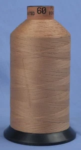 Tan (6600) Polyester Bonded Plaited 60 Industrial Thread 4000m - Picture 1 of 1