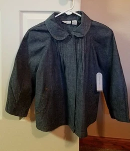 Kim Rogers Petite Small Denim Jacket - Picture 1 of 9