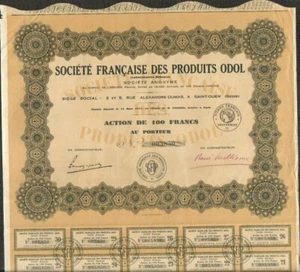 Société Française des Produits ODOL (Laboratoire Ribeira) (G) - Imagen 1 de 1