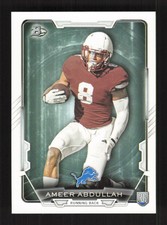 2015 Bowman Rookies  Ameer Abdullah #33 Detroit Lions