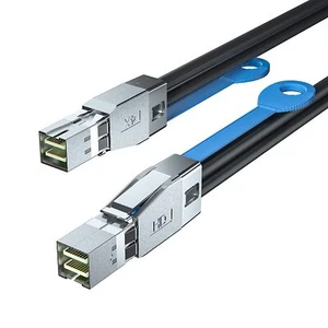 12G External Mini SAS HD SFF-8644 to SFF-8644 Cable 100 Ohms 1-meter(3.3ft) - Picture 1 of 7