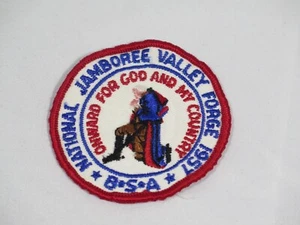 vintage Boys Scouts of America National Jamboree Valley Forge 1957 patch - Picture 1 of 2