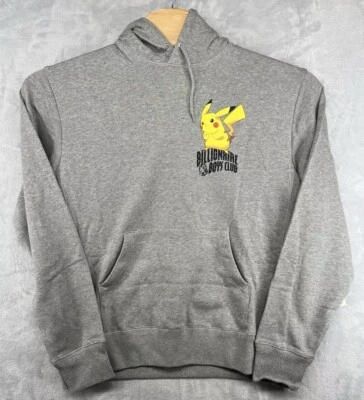 Billionaire Boys Club x Pokémon BBC Pikachu Starfield Gray Hoodie Size M RARE - Image 1 of 4