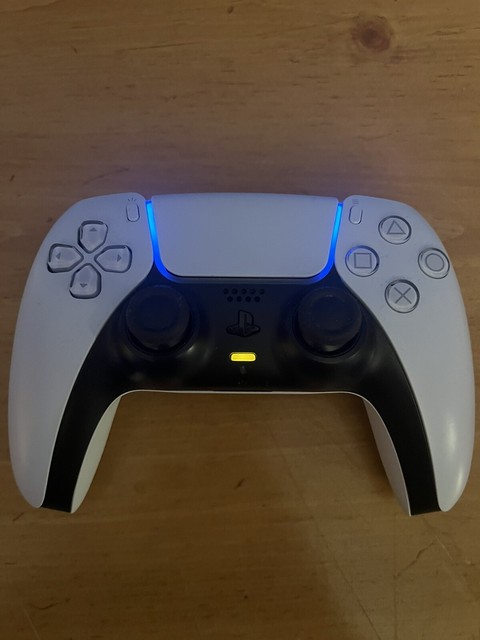 Controle de PlayStation PS5 Dual Sense Sem Fio Sony Branco - Tvlar