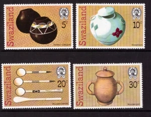 Swaziland 1978 Traditional Handicrafts set MNH mint stamps - Picture 1 of 1
