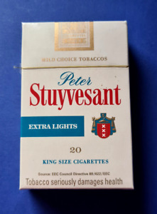 Ancien paquet de cigarettes de collection Peter Stuyvesant Vide - Old Vintage