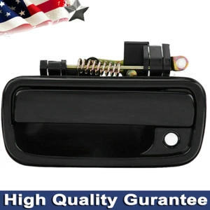 Manija de puerta exterior izquierda del conductor delantero negro genuino FABRICANTE DE EQUIPOS ORIGINALES se adapta a 95 - 04 Toyota Tacoma - Imagen 1 de 11