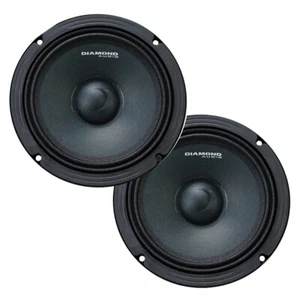 Diamond Audio MSPRO65 6-1/2" 200W RMS 4 Ohm Motorsport Audio Speakers 6.5" NEW - Picture 1 of 6