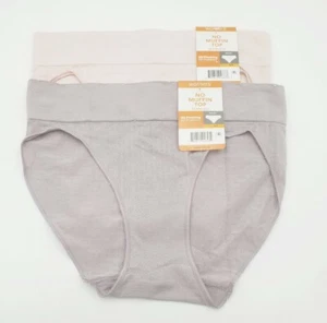 Pantillas de bikini Warner's No Pellizching No Problems talla S/5 mezcla de nailon 2 pares nuevas - Imagen 1 de 9
