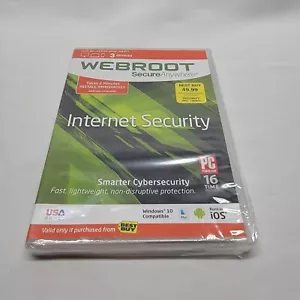 Webroot Secure Anywhere Internet Security - Full Version for Windows & Mac  - Picture 1 of 6