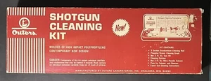 Vintage Outers 12 Gauge Shotgun Cleaning Kit USED, NO. P-478, In Box, With Case - Picture 1 of 15