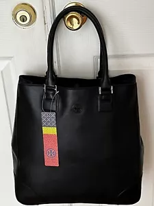 Tory Burch Robinson Magazine Tragetasche, schwarz Neu mit Etikett - Bild 1 von 14