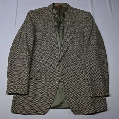 De Colección Corbin 44L Pata de Gallo 100% Lana Hombre Traje Chaqueta Blazer Abrigo Deportivo Foto 1 de 4