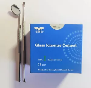 Kit de relleno dental permanente de 35 gramos, + espejo dental y raspador dental - Imagen 1 de 10
