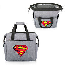 Superman Emblem On The Go Lunch Cooler Grey