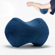 Memory Foam Contour Knee Pillow Bed Orthopedic Firm Back Hips Legs Support Cover