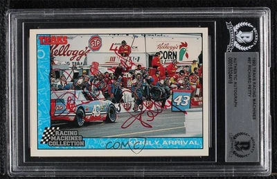 BAS 1992 Traks Racing Machines Kingly Arrival #97 BGS Authentic Auto - Image 1 of 2