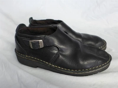 Botines/zapatos sin cordones de cuero negro NAOT con hebilla - talla 7,5 Foto 1 de 4