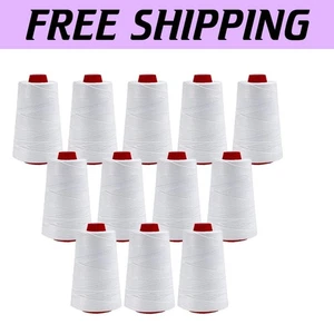 High-Strength Sewing Thread 600 ft Rolls - Compatible with Mini Sewing Machines - Picture 1 of 9