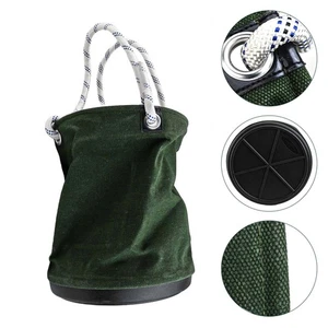 Heavy Duty Canvas Tool Storage Bucket for Electrician and Gardener Use - Picture 1 of 27