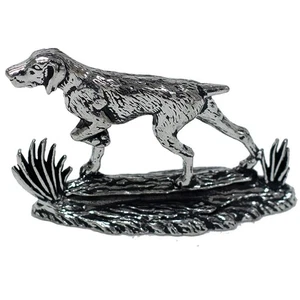 Pewter M Figurine Pointer - Picture 1 of 1