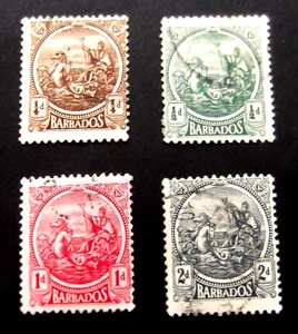 Barbados-1921 issues-Used - Picture 1 of 6