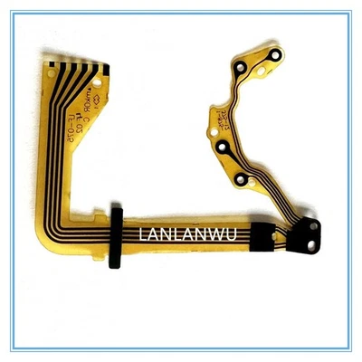 NEW Lens Shutter Flex Shaft Rotating LCD FPC Flex Cable For Sony W110 W210 - Image 1 of 2