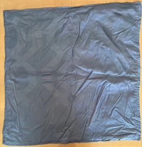 Hotel Collection EURO Shams 26 x 26 Geometric 100% Cotton Blue Zipper - Picture 1 of 6