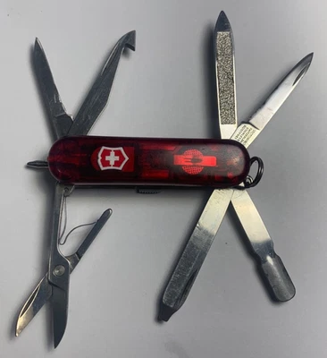 Victorinox Midnite Manager MiniChamp Swiss Army Knife RUBY1 - Image 1 of 4