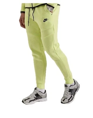 Talla mediana - Pantalones deportivos Nike Tech Fleece para hombre apenas Volt HV0959-736 Foto 1 de 4