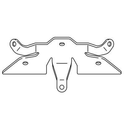 Soporte de montaje de pantalla deportivo Puig nueva generación solo para BMW S1000 R 2021-2025 Foto 1 de 3