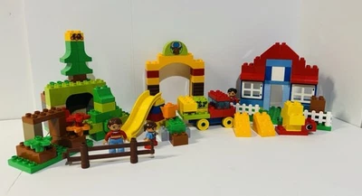 Huge Lego Duplo Mixed Sets Lot Forest Park Brick Box Parts & Pieces Figures - Image 1 of 4