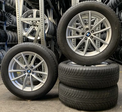 4x Original BMW Winterräder 225/60 R18 104H - für X3 G01 X4 G02 2087 - Bild 1 von 3