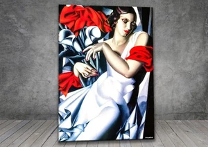 Tamara de Lempicka Portrait of Ira Perrot CANVAS PAINTING ART PRINT 1305