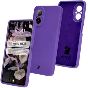 Funda protectora para móvil Realme C67 4G Bizon Case Cover violeta - Imagen 1 de 6