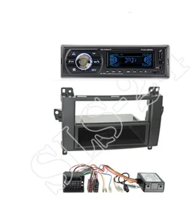 Caliber RMD050DAB-BT+ Mercedes C-Kl.(facelift) 1-DIN Blende + CAN-BUS Adapter - Picture 1 of 2