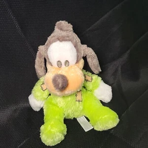 Disney Long Pile Goofy Baby Plush Soft Rattle 9" - Picture 1 of 1