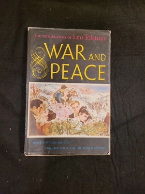 The Picture Story of Leo Tolstoy's War and Peace Bernard Geis 1956 Foto 1 de 4
