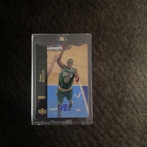 2008-09 UD Lineage Die-Cut Auto Rajon Rondo #166 Auto Boston Celtics