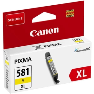 Cartucho de tinta para impresora CLI-581XL amarillo original Canon 581 CLI581XLY - Imagen 1 de 1