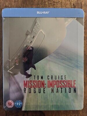 Mission   Impossible   Rogue   Nation  Blu-ray   Steelbook, Brand  New  Sealed • 30£