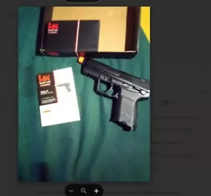 Umarex Heckler & Koch HK45 CT GBB Black Airsoft Pistol-Green Gas- (NO MAGAZINE) - Picture 1 of 10
