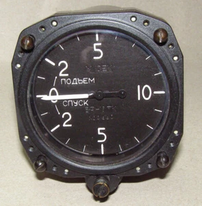 Variómetro / VSI M/CEK BP-10ПK ruso 0-10 metros / minuto NOS - Imagen 1 de 7