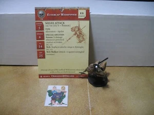 =Dungeons and Dragons DESERT OF DESOLATION Ettercap Webspinner 48/60 con tarjeta - Imagen 1 de 1