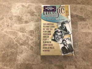 CD Box Set - Magic Moments The Best of '50s Pop - 4 Discs - Brand New Sealed - Picture 1 of 3